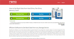 Desktop Screenshot of getbackdatafrom.com