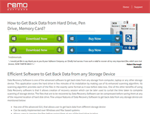 Tablet Screenshot of getbackdatafrom.com